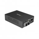 StarTech.com Singlemode (SM) SC Fiber Media Converter for 10/100/1000 Network, 10km, Gigabit Ethernet, 1310nm, w/ Auto Negotiat