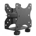 StarTech.com Thin Client Mount - Mini PC VESA Mount - Adjustable .7 to 2.8" - Under Desk Computer Mount - Mac Mini Monitor Moun