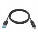 VISION Professional installation-grade USB-C to USB-A cable - LIFETIME WARRANTY - bandwidth 5 gbit/s - supports 3A charging cur