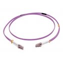 C2G 3m LC/LC OM4 LSZH Fibre Patch - Purple - Cabo patch - multi-modo LC (M) para multi-modo LC (M) - 3 m - fibra óptica - duple