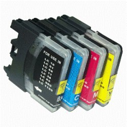 Ciano para Brother LC61,LC980, LC1100, LC985 ALTA CAPACITA ARLC1100/985C