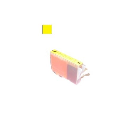 Com Chip Compativel 14ml Para Canon CLI-8 Serie Amarelo CLI8Y