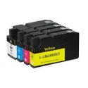 82ML BK para Lexmark Pro4000C Pro5000T-2.5K14L0197 LE200XLABK