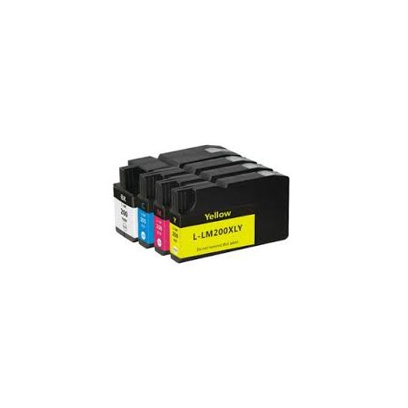 32ML Ciano para Lexmark Pro4000C Pro5000T-2.5K14L0198 LE200XLAC