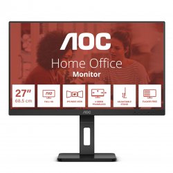 AOC 27E3QAF - Monitor LED - 27" - 1920 x 1080 Full HD (1080p) @ 75 Hz - IPS - 1000:1 - 4 ms - HDMI, VGA, DisplayPort - altifala