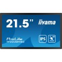 iiyama ProLite TF2238MSC-B1 - Monitor LED - 21.5" - moldura aberta - ecrã de toque - 1920 x 1080 Full HD (1080p) - IPS - 600 cd