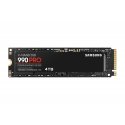 Samsung 990 PRO MZ-V9P4T0BW - SSD - encriptado - 4 TB - interna - M.2 2280 - PCIe 4.0 x4 (NVMe) - 256-bits AES - TCG Opal Encry