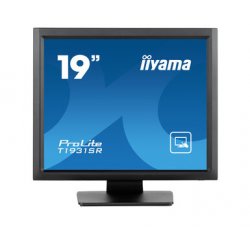 iiyama ProLite T1931SR-B1S - Monitor LCD - 19" - ecrã de toque - 1280 x 1024 @ 75 Hz - IPS - 250 cd/m² - 1000:1 - 14 ms - HDMI,