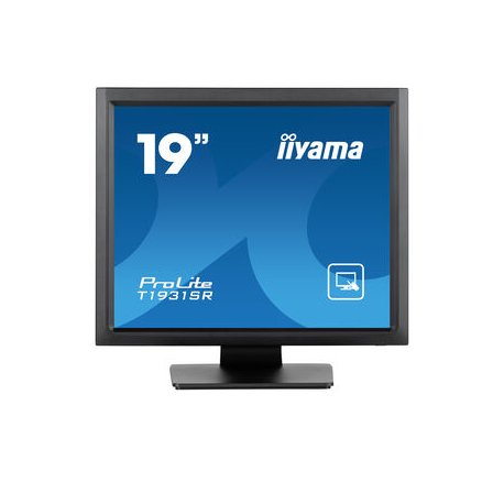 iiyama ProLite T1931SR-B1S - Monitor LCD - 19" - ecrã de toque - 1280 x 1024 @ 75 Hz - IPS - 250 cd/m² - 1000:1 - 14 ms - HDMI,