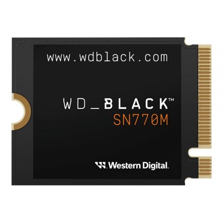 WD_BLACK SN770M WDS500G3X0G - SSD - 500 GB - unidade de jogo para telemóvel - interna - M.2 2230 - PCIe 4.0 x4 (NVMe) WDS500G3X