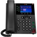 Poly VVX 350 - OBi Edition - telefone VoIP - tridirecional capacidade de chamada - SRTP, SIP, SDP - 6 linhas - preto 89B59AA