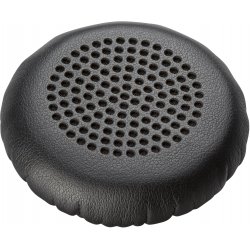 Poly - Almofada de ouvido para auricular - couro sintético - preto (pacote de 2) 85Q36AA