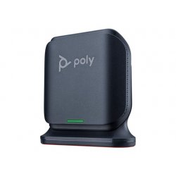 Poly Rove B2 - Base de telefone sem fios / base de telefone VoIP com identificação do chamador/chamada em espera - DECT - tridi