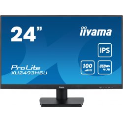 iiyama ProLite XU2493HSU-B6 - Monitor LED - 24" (23.8" visível) - 1920 x 1080 Full HD (1080p) @ 100 Hz - IPS - 250 cd/m² - 1000