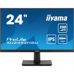 iiyama ProLite XU2492HSU-B6 - Monitor LED - 24" (23.8" visível) - 1920 x 1080 Full HD (1080p) @ 100 Hz - IPS - 250 cd/m² - 1300