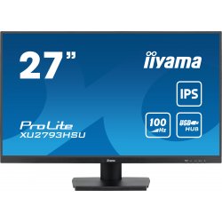 iiyama ProLite XU2793HSU-B6 - Monitor LED - 27" - 1920 x 1080 Full HD (1080p) @ 100 Hz - IPS - 250 cd/m² - 1000:1 - 1 ms - HDMI