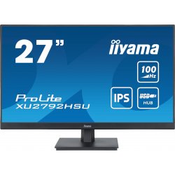 iiyama ProLite XU2792HSU-B6 - Monitor LED - 27" - 1920 x 1080 Full HD (1080p) @ 100 Hz - IPS - 250 cd/m² - 1300:1 - 0.4 ms - HD