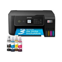 Epson EcoTank ET-2870 - Impressora multi-funções - a cores - jacto de tinta - ITS - A4 (media) - até 10 ppm (impressão) - 100 f