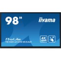 iiyama ProLite TE9812MIS-B3AG - 98" Classe Diagonal (97.5" visível) ecrã LCD com luz de fundo LED - sinalização digital interat