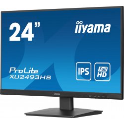 iiyama ProLite XU2493HS-B6 - Monitor LED - 24" (23.8" visível) - 1920 x 1080 Full HD (1080p) @ 100 Hz - IPS - 250 cd/m² - 1300: