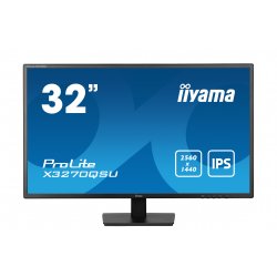 iiyama ProLite X3270QSU-B1 - Monitor LED - 32" (31.5" visível) - 2560 x 1440 WQHD @ 100 Hz - IPS - 250 cd/m² - 1200:1 - 3 ms - 