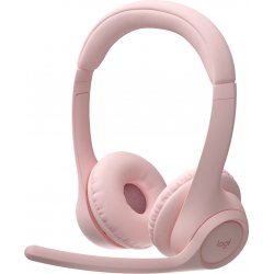 Logitech Zone 300 - Auscultadores - no ouvido - bluetooth - sem fios - rosa 981-001412