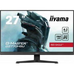 iiyama G-MASTER Red Eagle G2770HSU-B6 - Monitor LED - gaming - 27" - 1920 x 1080 Full HD (1080p) @ 180 Hz - Fast IPS - 300 cd/m