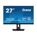 iiyama ProLite XUB2797UHSNP-B1 - Monitor LED - 27" - 3840 x 2160 4K @ 60 Hz - IPS - 350 cd/m² - 1300:1 - 4 ms - HDMI, DisplayPo