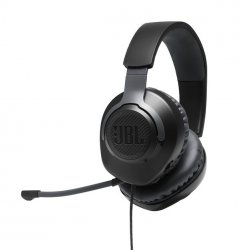 Auscultadores Gaming c/ fio JBL Quantum 100 Over Ear -Preto QUANTUM100BLK