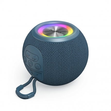 \Coluna HAMA \\\"Ball Shape Speaker\\\\\"" Bluetooth Loudspeaker, 5 Light Modes, 5W, blue\"" 00188239"""