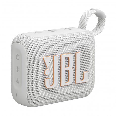 Coluna Portátil JBL GO 4 BT IP67 ,USB-C Branca JBLGO4WHT