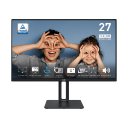 \Monitor MSI PRO MP275P 27\\\"FHD IPS 100Hz 1ms(MRPT)Freesync,300nits,EyesErgo,Eye-Q HAS,2x2W,HDMI,D-Sub\"" 9S6-3PC39M-015"""