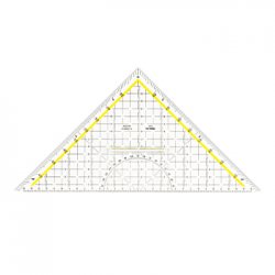 Esquadro Desenho HYP32,5cm Aristo AR16482 com Pega Fixa 1931045