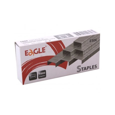 Agrafos 23/06 Eagle (10/40 Folhas) Cx1000un 155EA2306