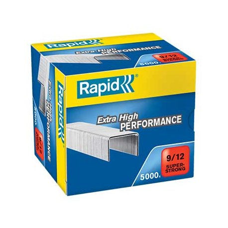 Agrafos 9/12 Rapid (60/90 Folhas) Cx5000un 1551013