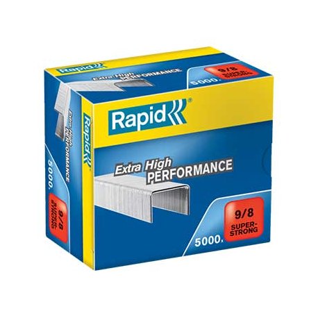 Agrafos 9/8 Rapid (10/50 Folhas) Cx5000un 1551026