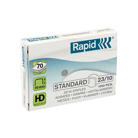 Agrafos 23/10 Rapid (40/70 Folhas) Cx1000un 1551604