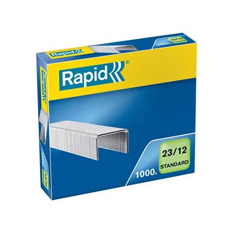 Agrafos 23/12 Rapid (60/90 Folhas) Cx1000un 1551605