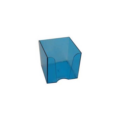 Base transparente p/ Bloco (Cubo) 90x90x90mm Cores Sortidas 162Z90002