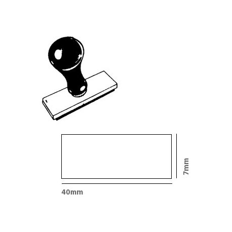 Pack Base Zinco Carimbo 40x07mm (1)+ Cabo Plástico 10un 5721033