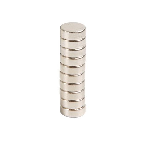 Ímans Magnéticos 08x3mm (neodímio) 10un VELMAGNET5