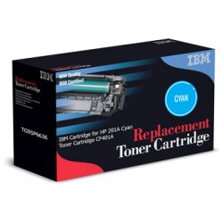 Toner IBM para HP 201A Azul CF401A 1400 Pág. IBMTG95P6636