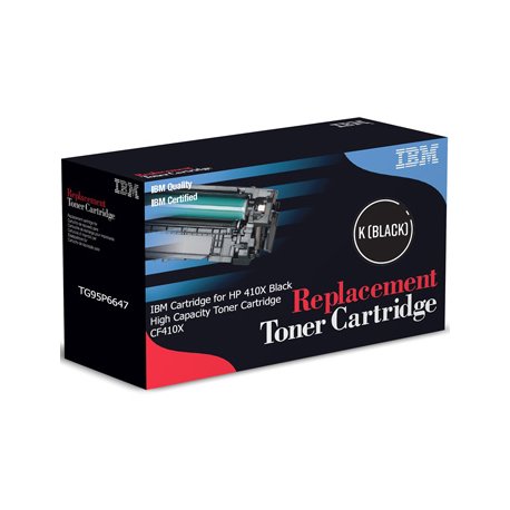 Toner IBM para HP 410X Preto CF410X 6500 Pág. IBMTG95P6647