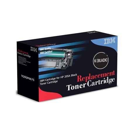 Toner IBM para HP 205A Preto CF530A 1100 Pág. IBMTG95P6675