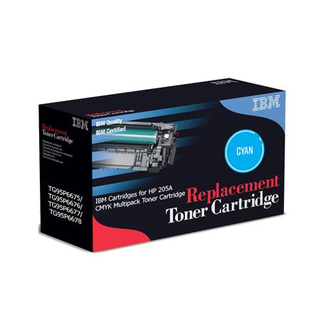 Toner IBM para HP 205A Azul CF531A 900 Pág. IBMTG95P6676