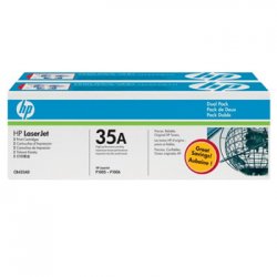 Pack Toners HP 35A Preto CB435AD 1500 Pág. 2un HPCB435AD