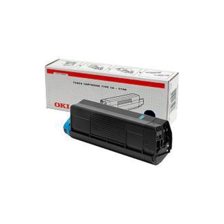 Toner OKI Preto 43865708 8000 Pág. OKI43865708