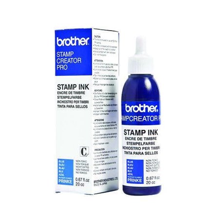 Tinta BROTHER Azul para Carimbos 20cc BROPR-INKE