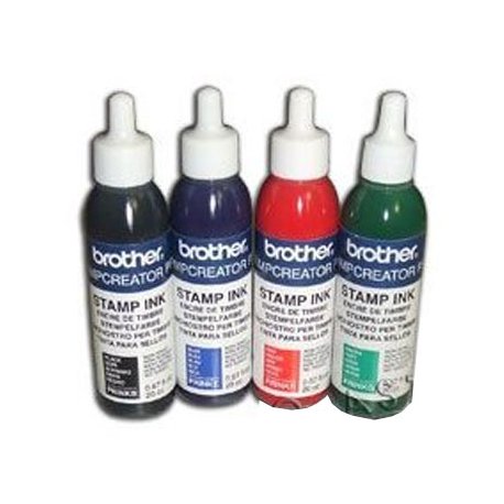 Tinta BROTHER Vermelho para Carimbos 20cc BROPR-INKR