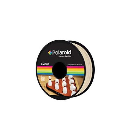 Filamento Polaroid Universal P-WOOD 1.75mm 500g Natural POLPL-8503-00